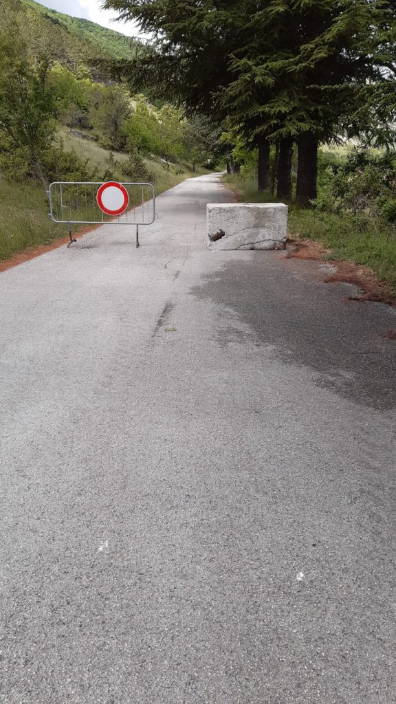 Divieto di transito - Foto FB Parco Nazionale d