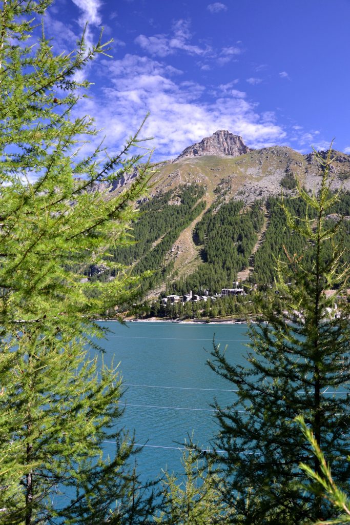Il lago di Ceresole Reale.