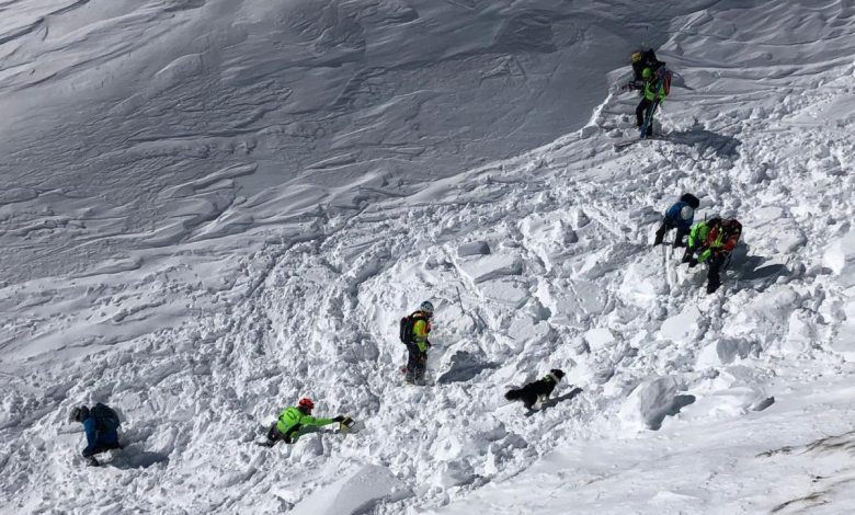 valanga, soccorso alpino, marmolada
