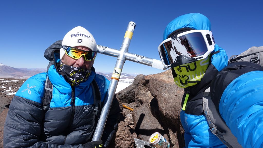 In cima al Cerro Pissis. Foto Franco Nicolini