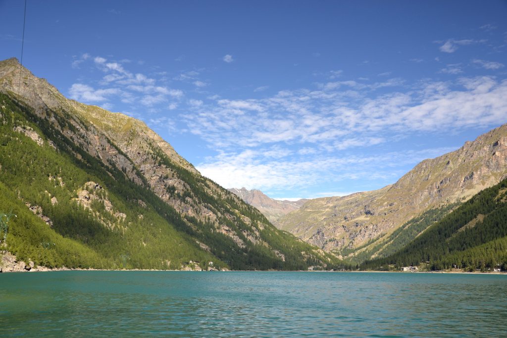 Il lago di Ceresole Reale