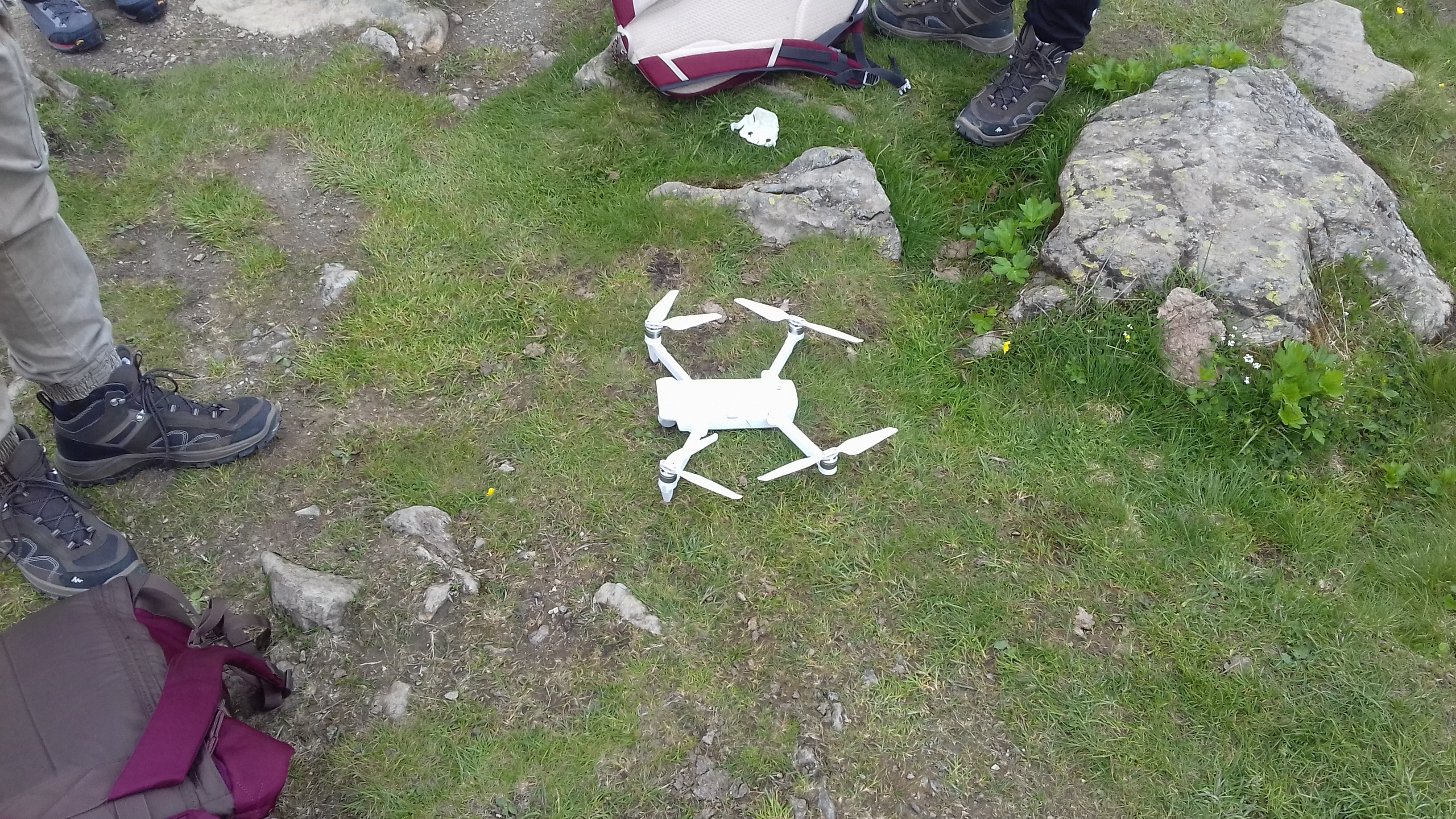Drone al Lago Fiorenza. Foto @ Parco del Monviso
