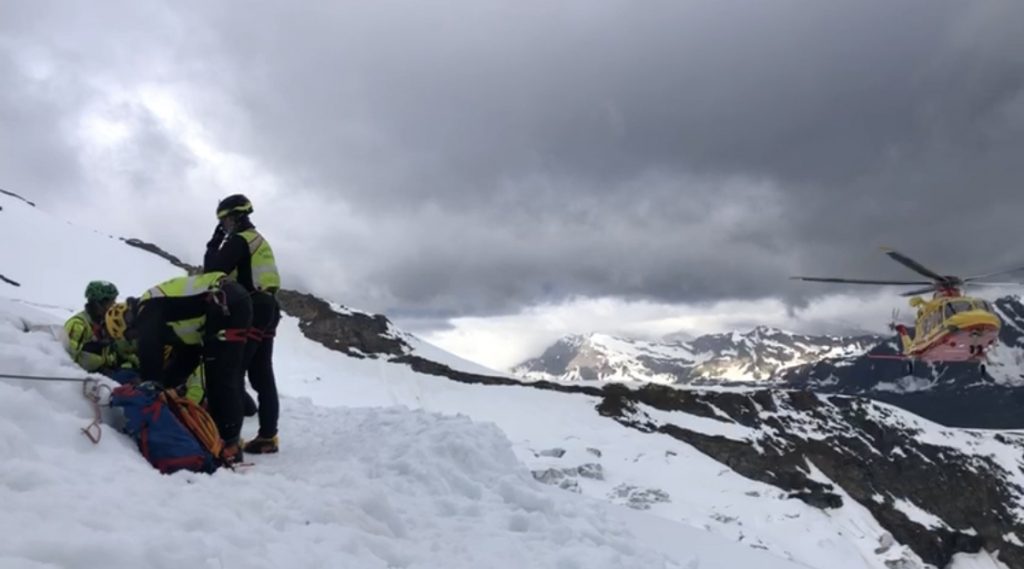 Operazioni di recupero di lunedì 29 giugno - Foto CNSAS