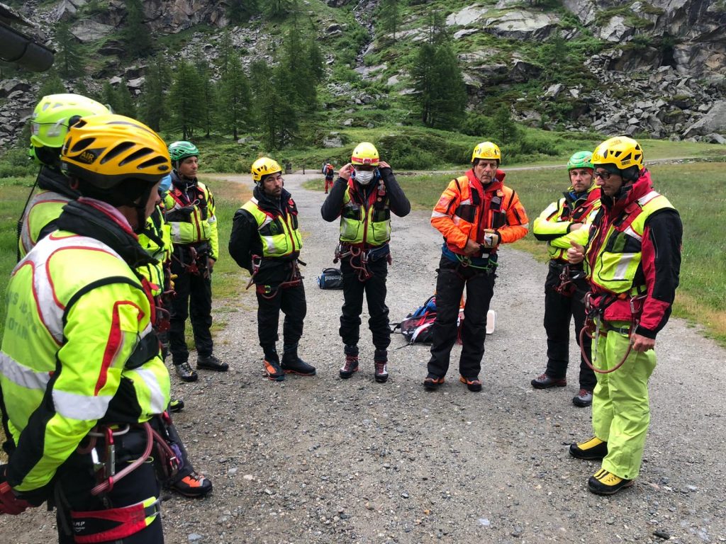 Operazioni di recupero di lunedì 29 giugno - Foto CNSAS