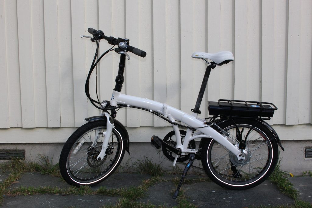 Una e-bike pieghevole