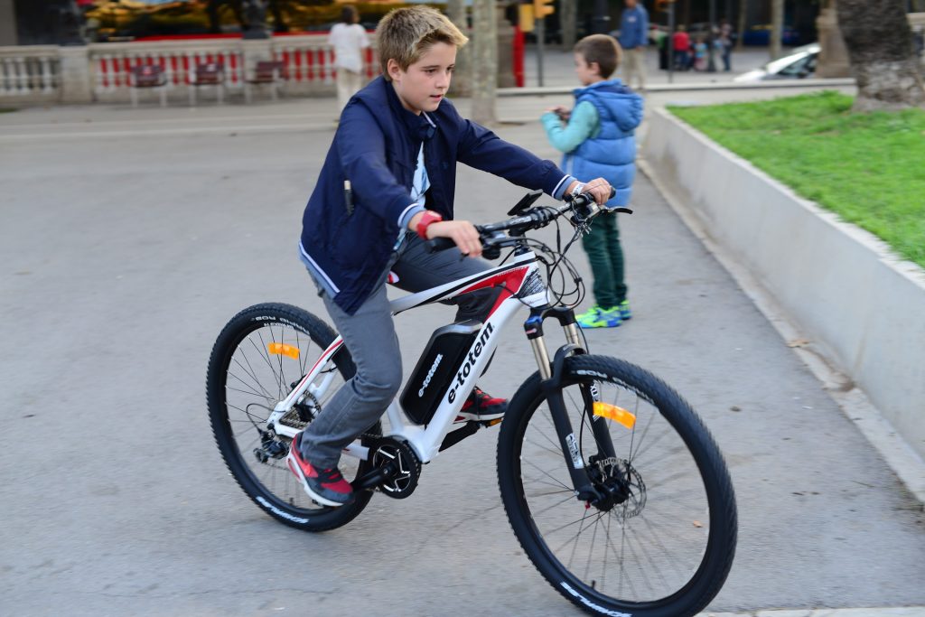 Una e-mtb da bambino