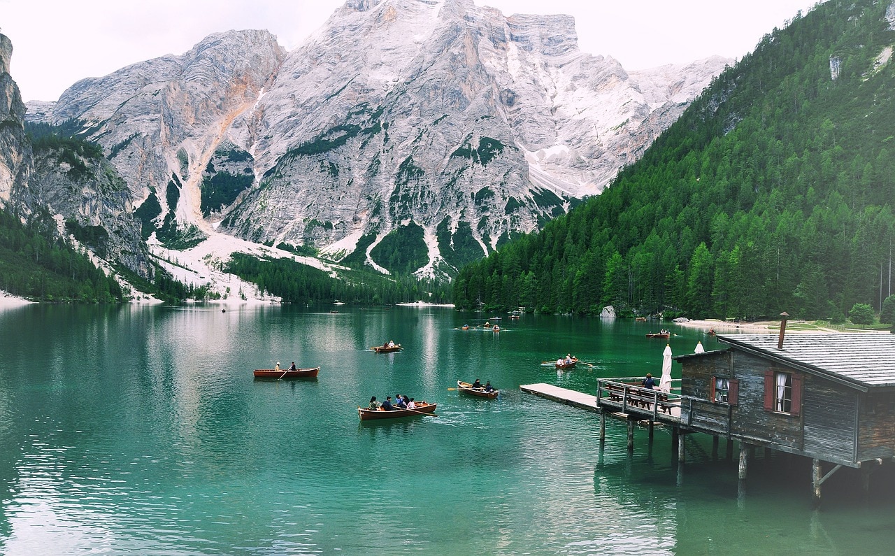 laghi di montagna, laghi, braies