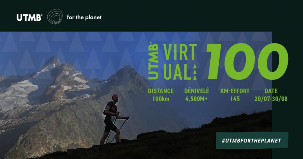 UTMB ® virtuale 100, per vivere virtualmente l