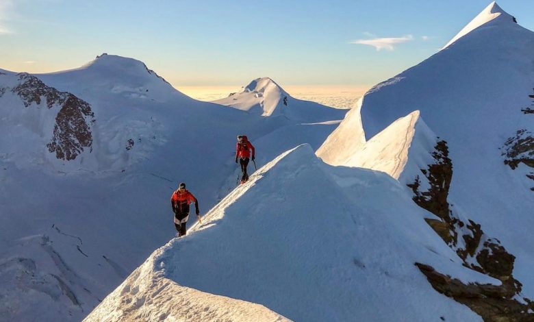 monte rosa, traversata, Nicolas Hojac, Adrian Zurbrügg