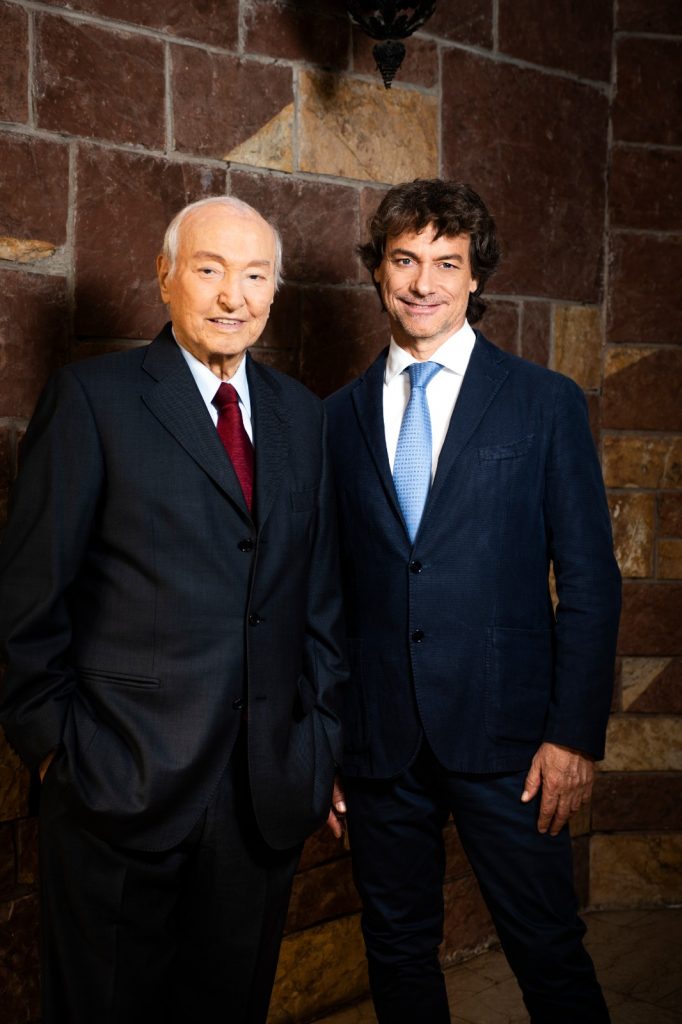 Piero e Alberto Angela - Foto FB Alberto Angela