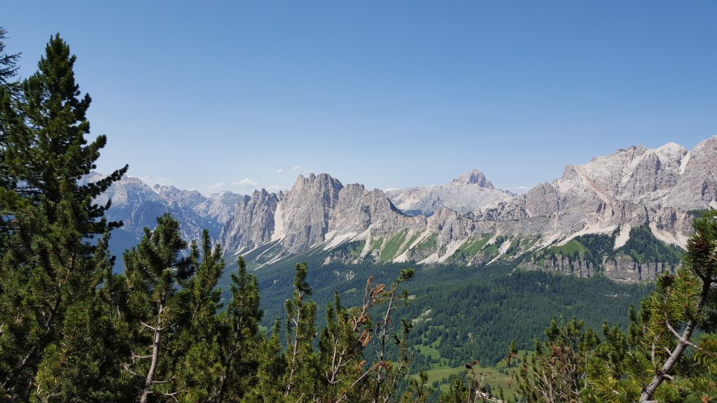 Lungo il Sentiero delle Dolomiti