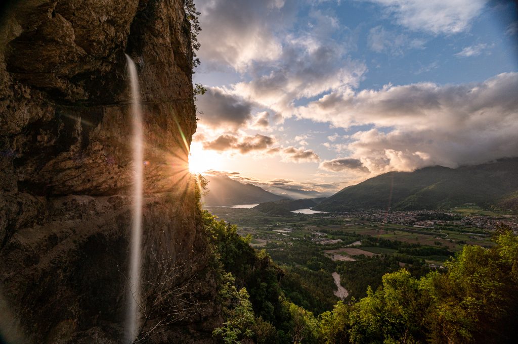 Splendida vista sui laghi di Levico e Caldonazzo. Foto M. Greber
