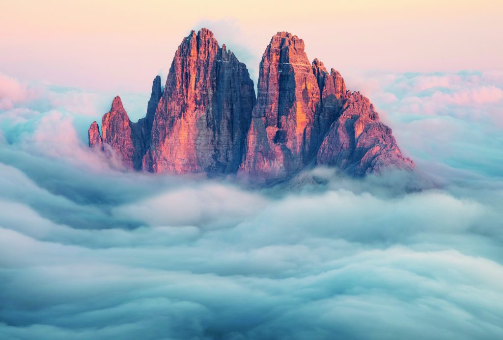 Le Tre Cime di Lavaredo. Foto @ Moreno Geremetta