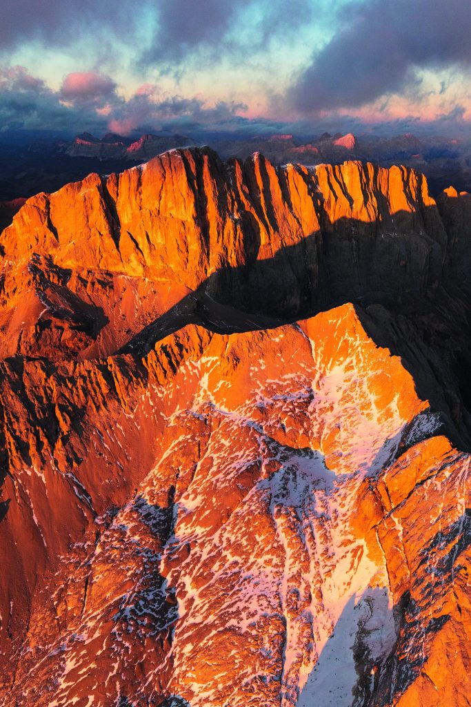 Marmolada e Cima Ombretta, Trentino. Foto @ Roberto Moiola - Clickalps