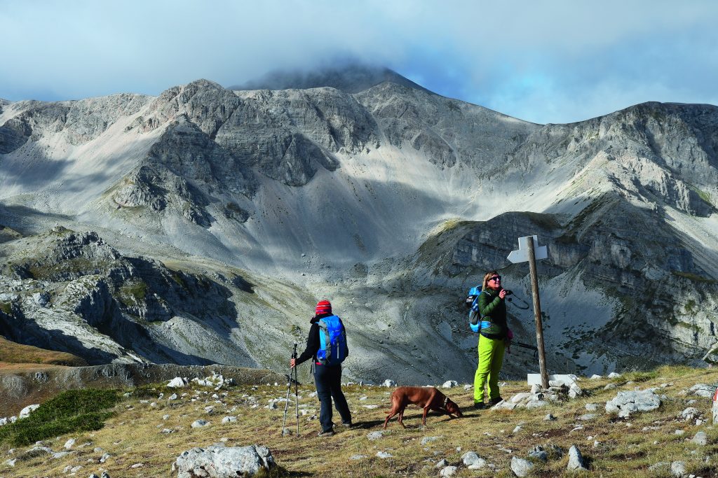 Colle dell'Orso e Velino, foto Stefano Ardito