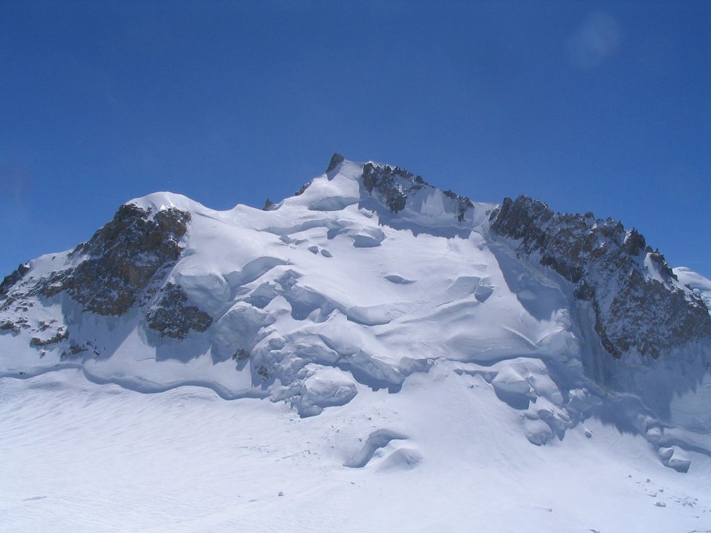 Versante nord del Mout Maudit, Massiccio del Monte Bianco