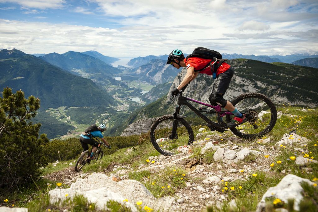 Davide Carton e Stefano Udeschini al Bike Park Paganella