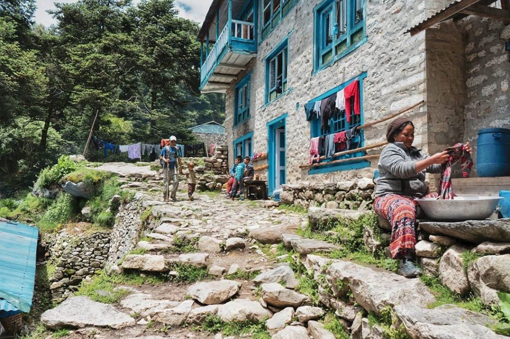 In trek verso il campo base dell