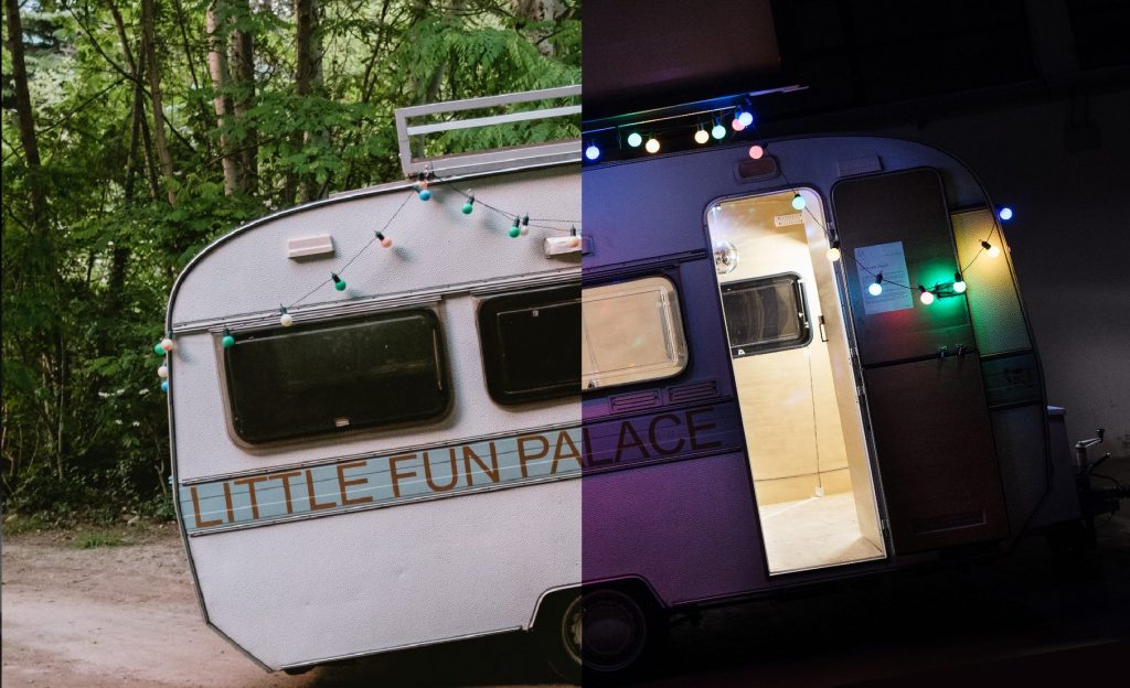 "Time has fallen asleep in the afternoon sunshine" a cura di OHT Little Fun Palace Nomadic School | in Alpeggio. - Foto FB Trento Film Festival