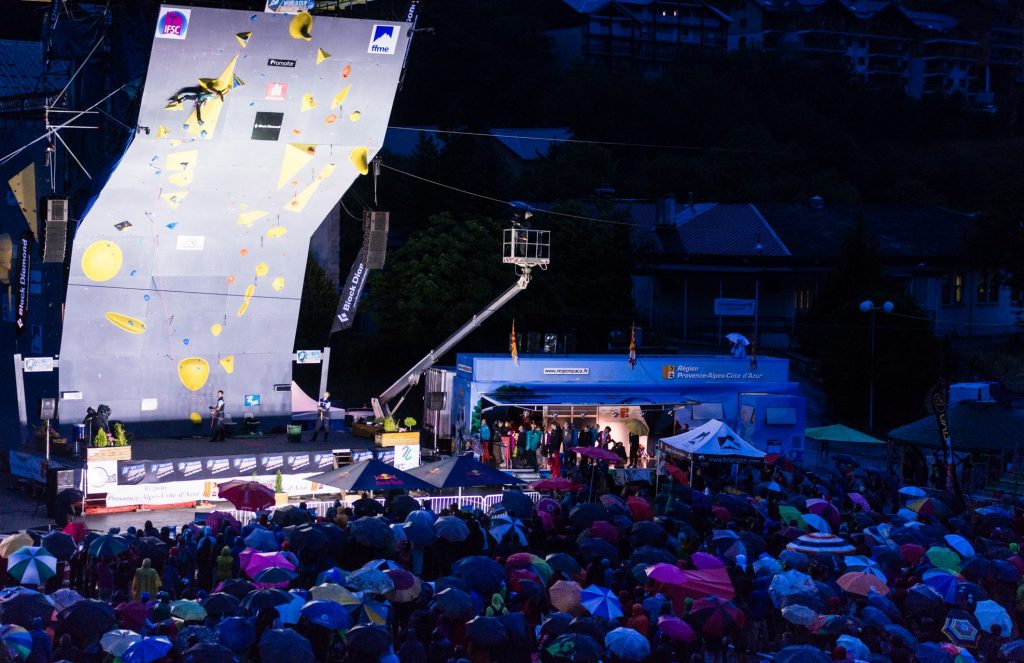 Foto repertorio Coppa del Mondo Lead - Foto FB IFSC