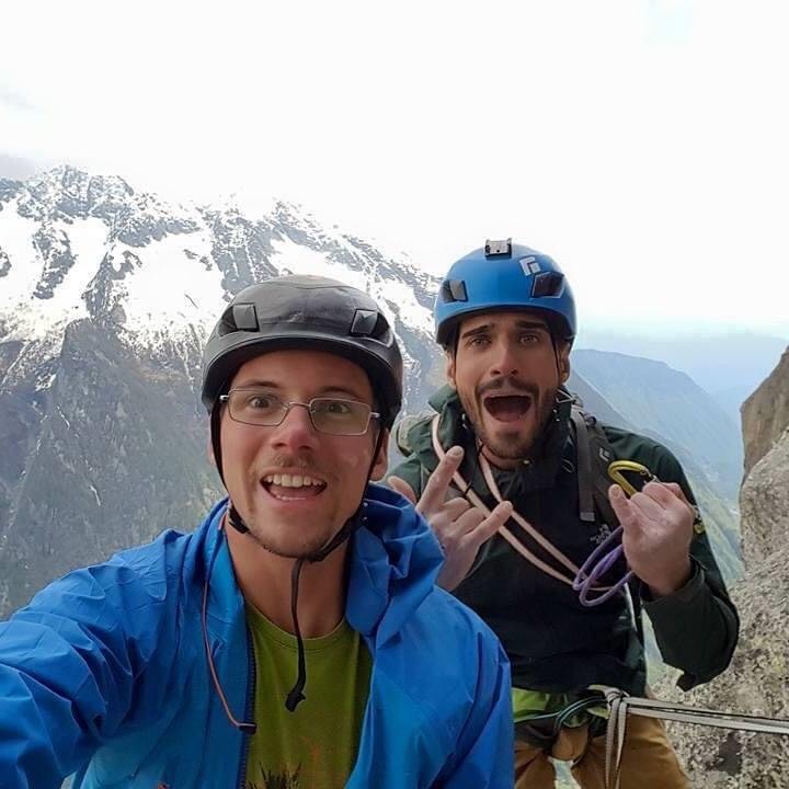 Matteo Pasquetto e Luca Moroni, un percorso di crescita alpinistica condiviso con tante risate - Foto Instagram Luca Moroni