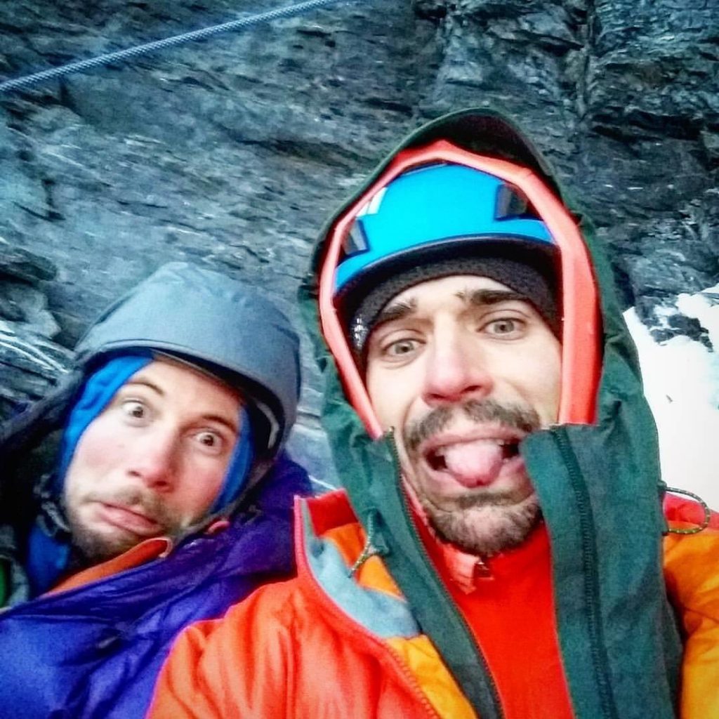 Matteo Pasquetto e Luca Moroni, un percorso di crescita alpinistica condiviso con tante risate - Foto Instagram Luca Moroni
