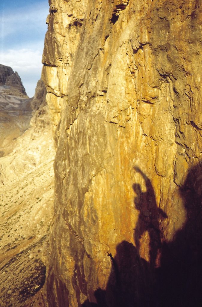 Saluti al tramonto su roccia - Foto FB Giuliano Stenghel