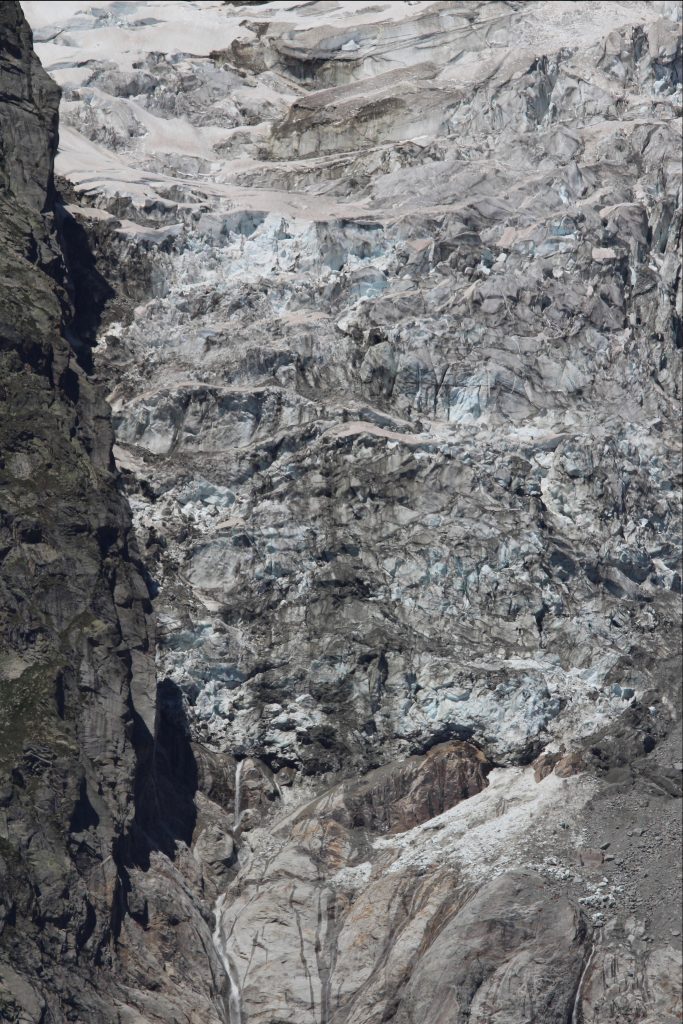 Ghiacciaio di Planpincieux - Foto ANSA/FONDAZIONE MONTAGNA SICURA