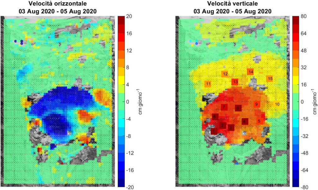 Mappa di rischio glaciologico - Foto ANSA/FONDAZIONE MONTAGNA SICURA