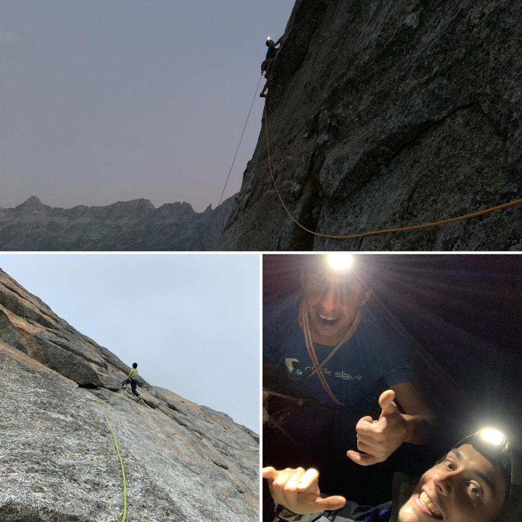 Il trittico della Val Masino. Foto Leonardo Gheza