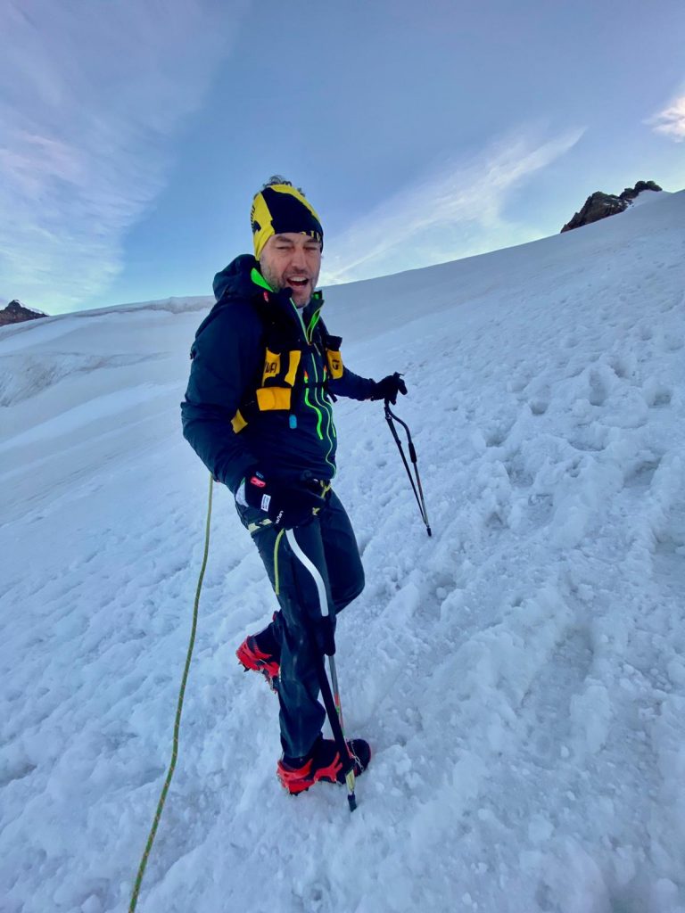 In salita sul Rosa - Foto Nico Valsesia