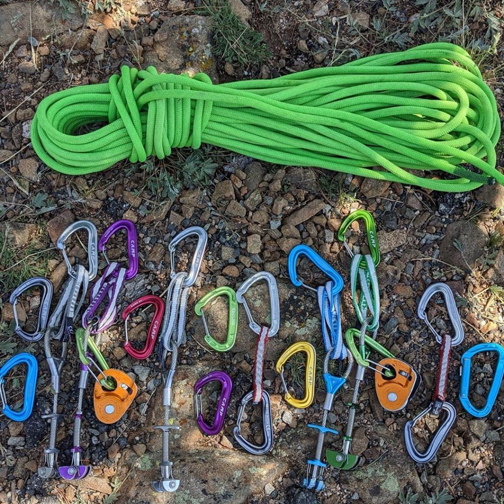 Preparazione alla salita sulla Casual Route - Foto Instagram Alton Richardson