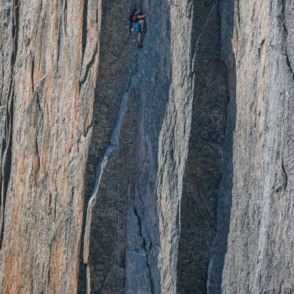 In salita sulla Casual Route - Foto Instagram Alton Richardson