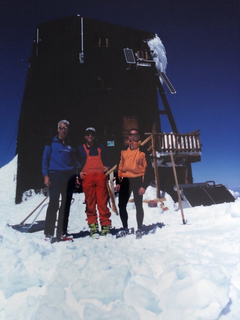 Da sinistra Alberto Enzio, Michele Enzio, Gianfranco Torelli. Foto arch. Torelli