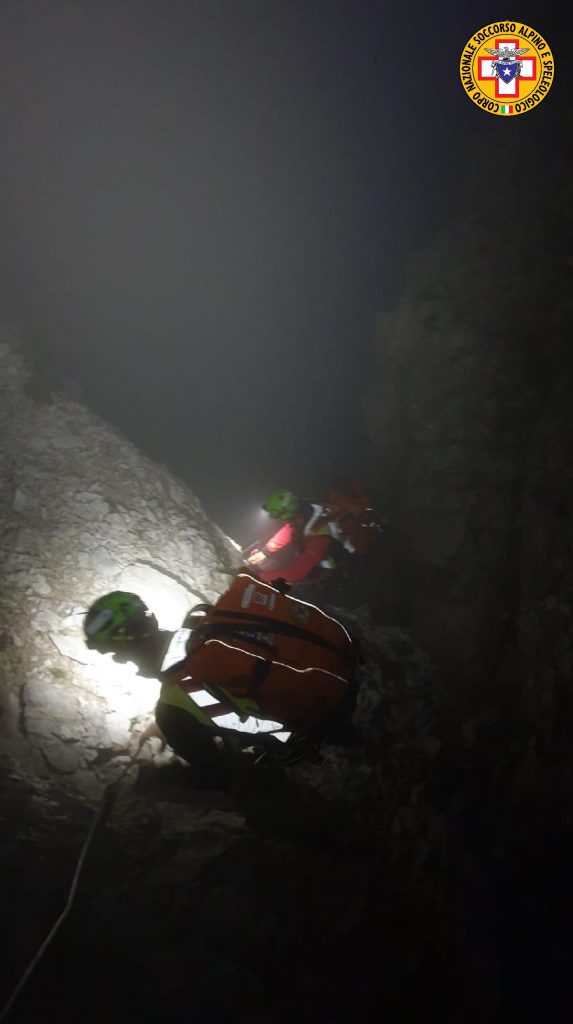 Recupero in Moiazza - Foto CNSAS Veneto