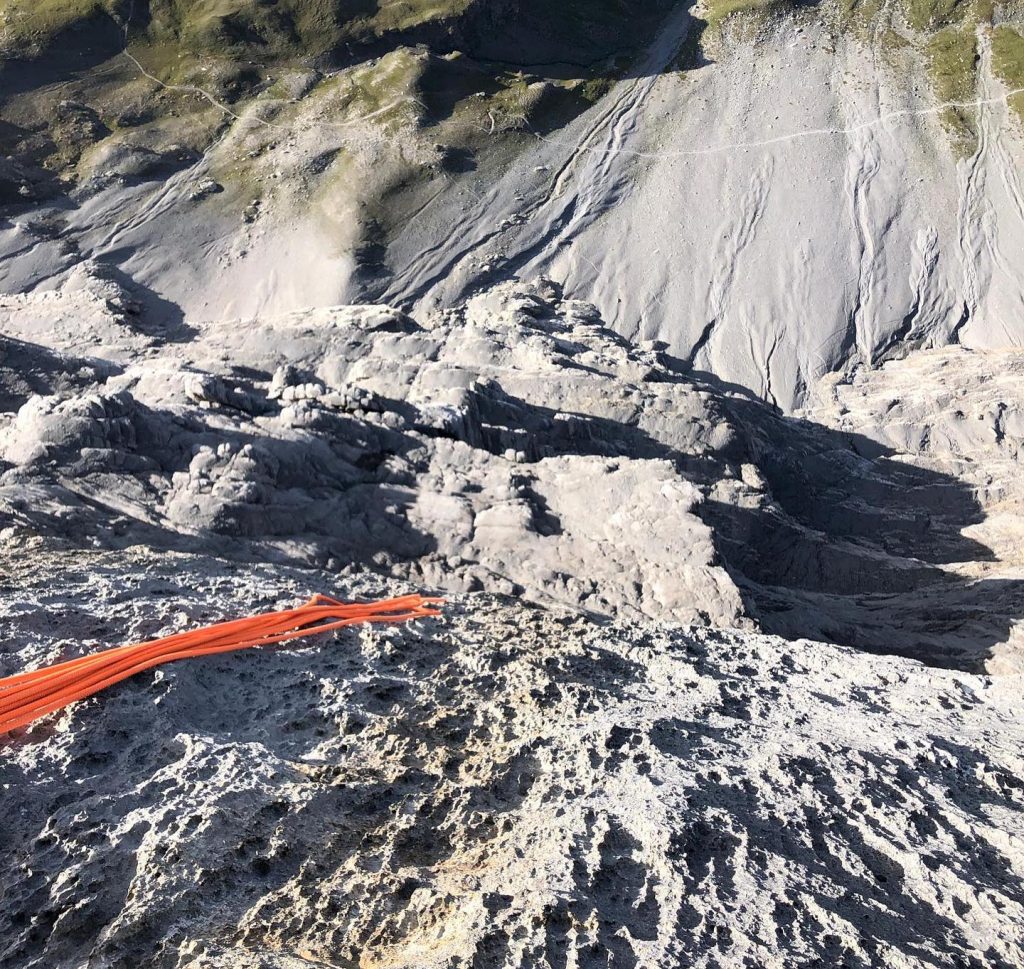 Sascha Lehmann e Tobias Suter su "Merci la vie" - Foto FB Sascha Lehmann