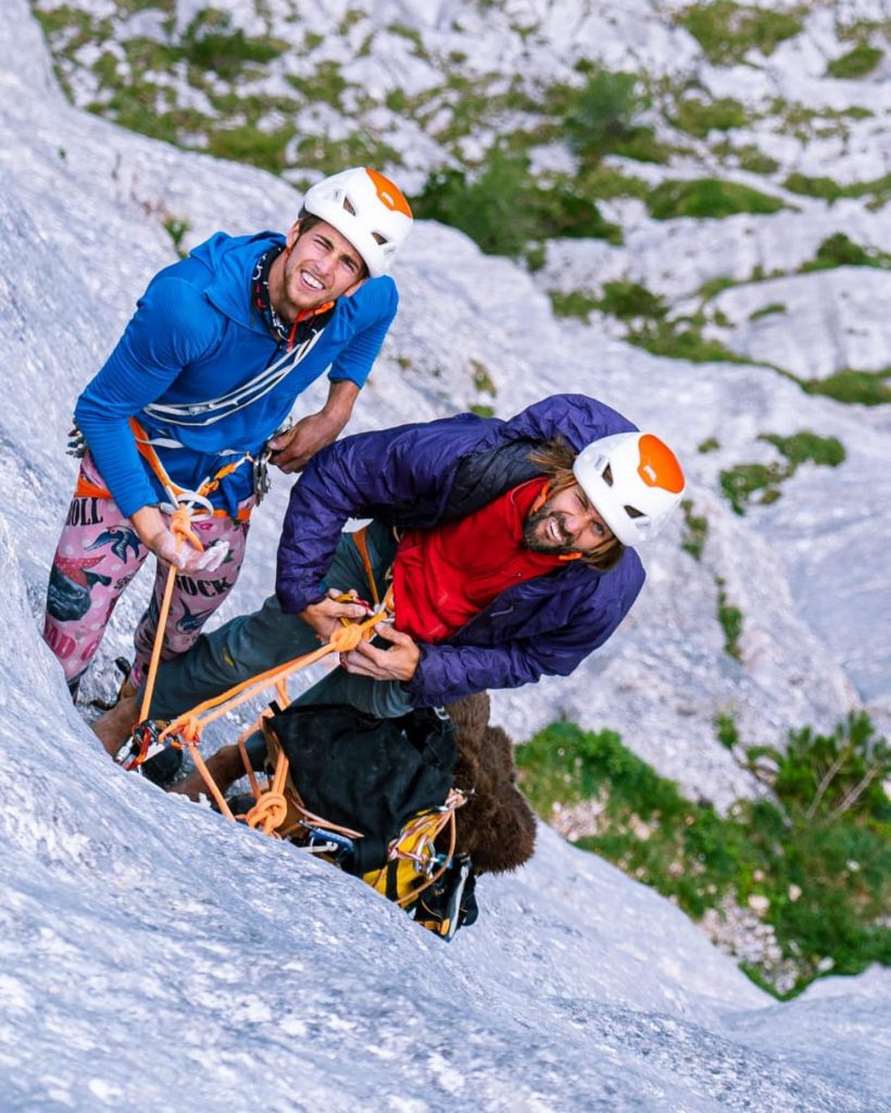 Nico e Seb alla conquista della trilogia alpina - Foto FB Nicolas Favresse 