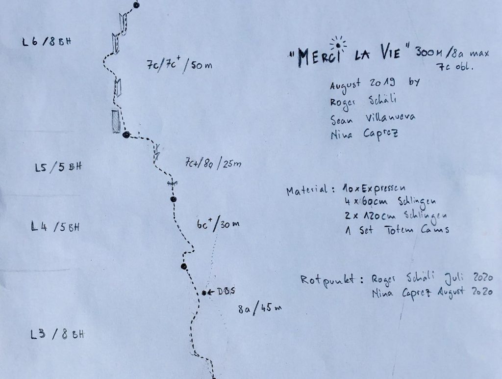 Topo di "Merci la vie" - Foto FB Nina Caprez