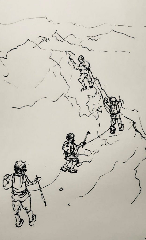 Disegno di Jurek Nierychło. Dziękujemy - Foto FB Summit Travel