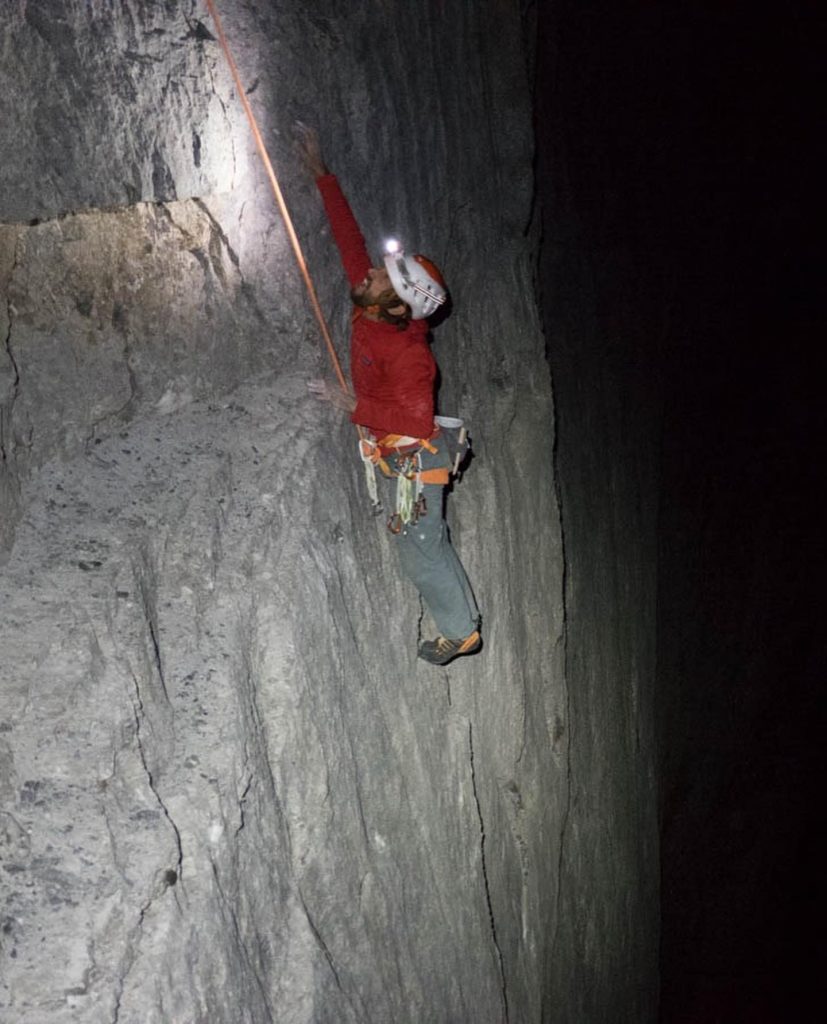 Nico Favresse sulla Nord dell
