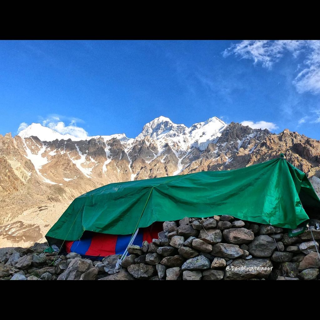 Campo base Rupal - Foto FB Saad Mohamed