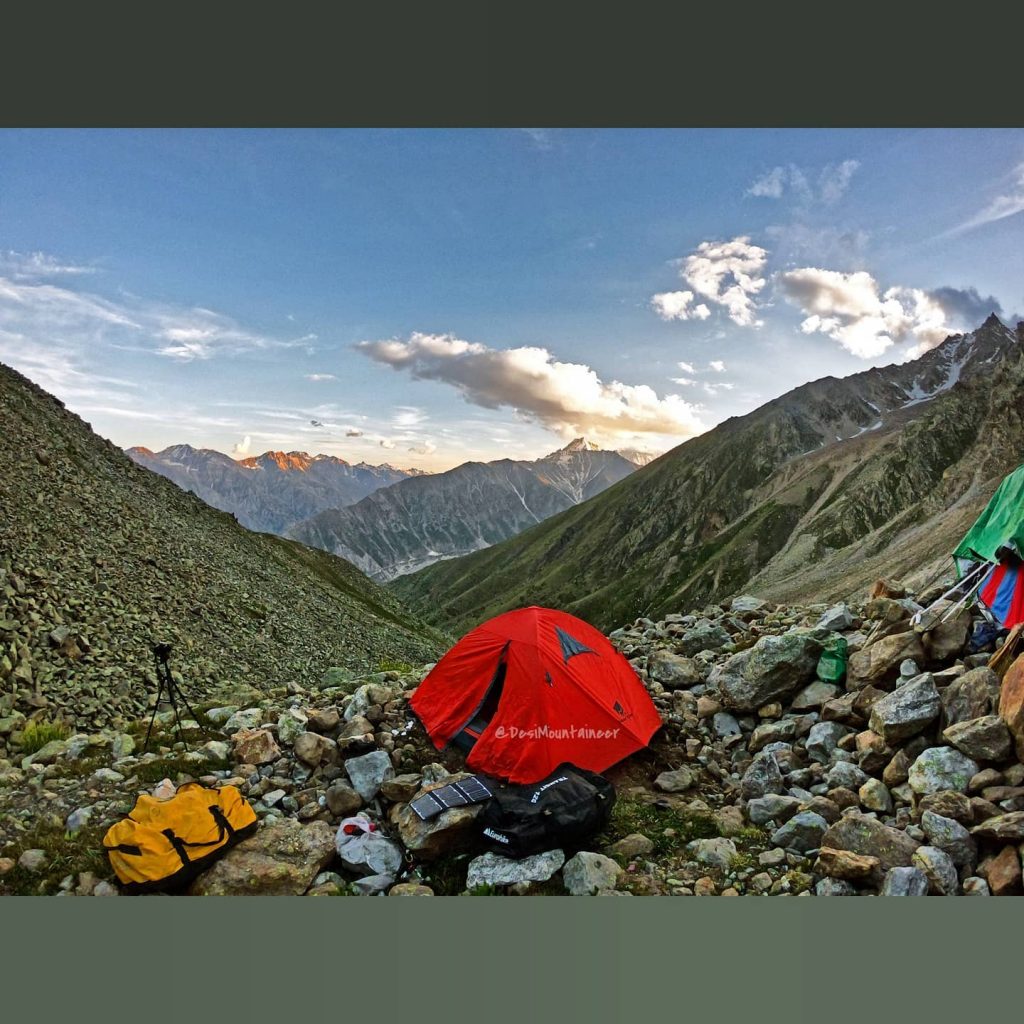 Campo base Rupal - Foto FB Saad Mohamed