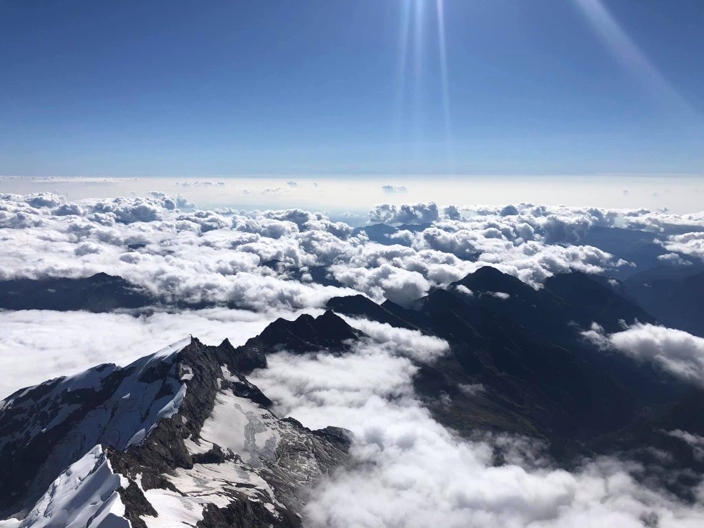 Panorama di fine stagione - Foto FB Rifugi Monterosa