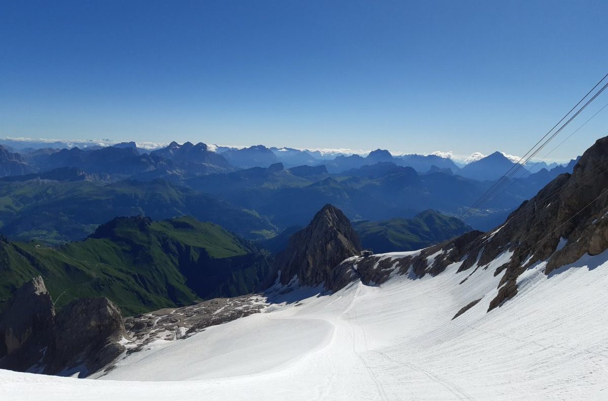 marmolada, funivia
