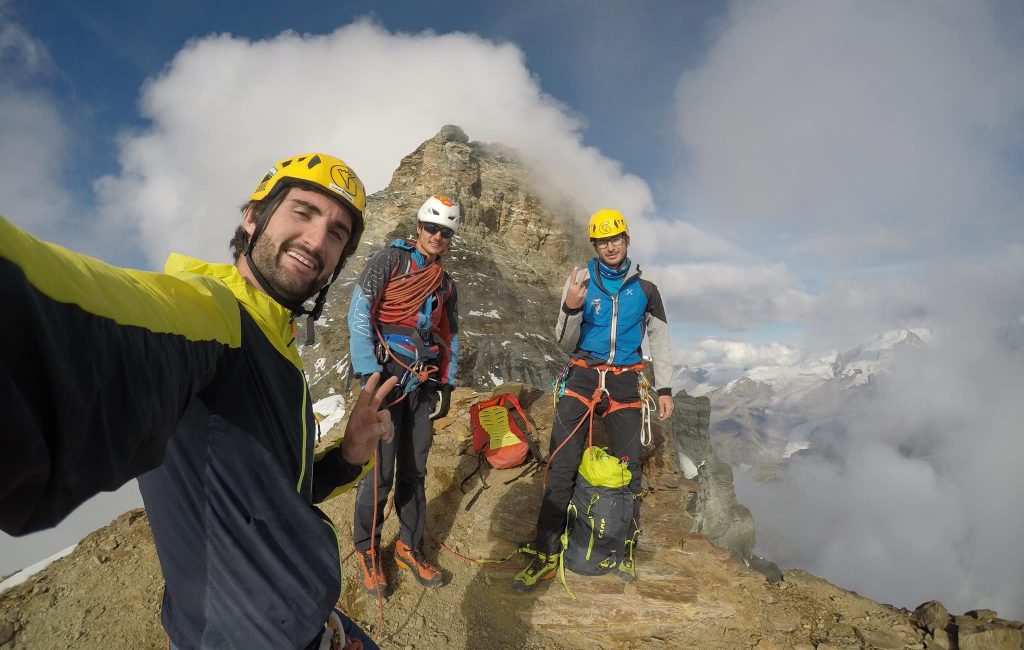 Stefano Stradelli, Jerome Perruquet e Michele Cazzanelli. Foto Stradelli