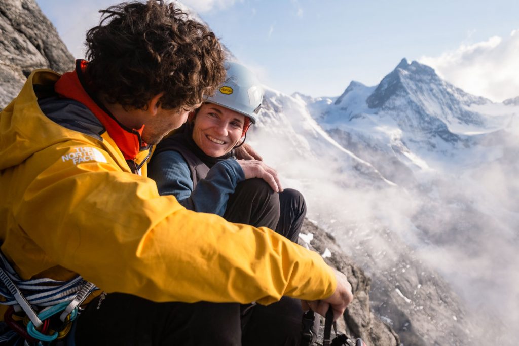 jacopo larcher, barbara zangerl, eiger