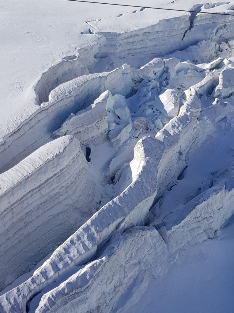 Pulizie sul Monte Bianco - Foto FB Mont-Blanc Natural Resort