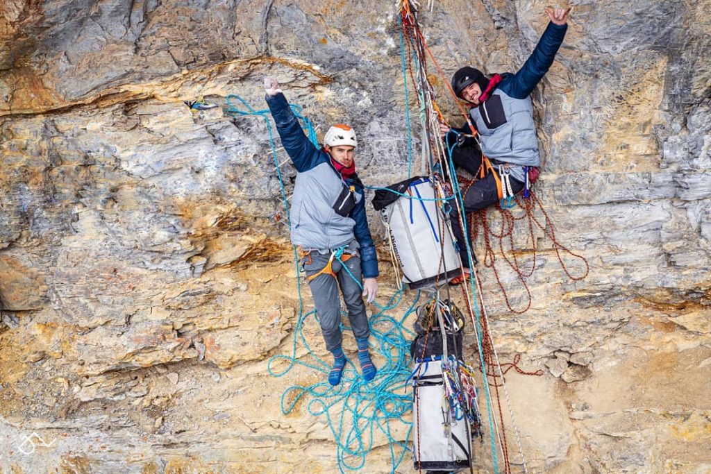 Paciencia, Eiger Nord - Foto Instagram Symon Welfringer