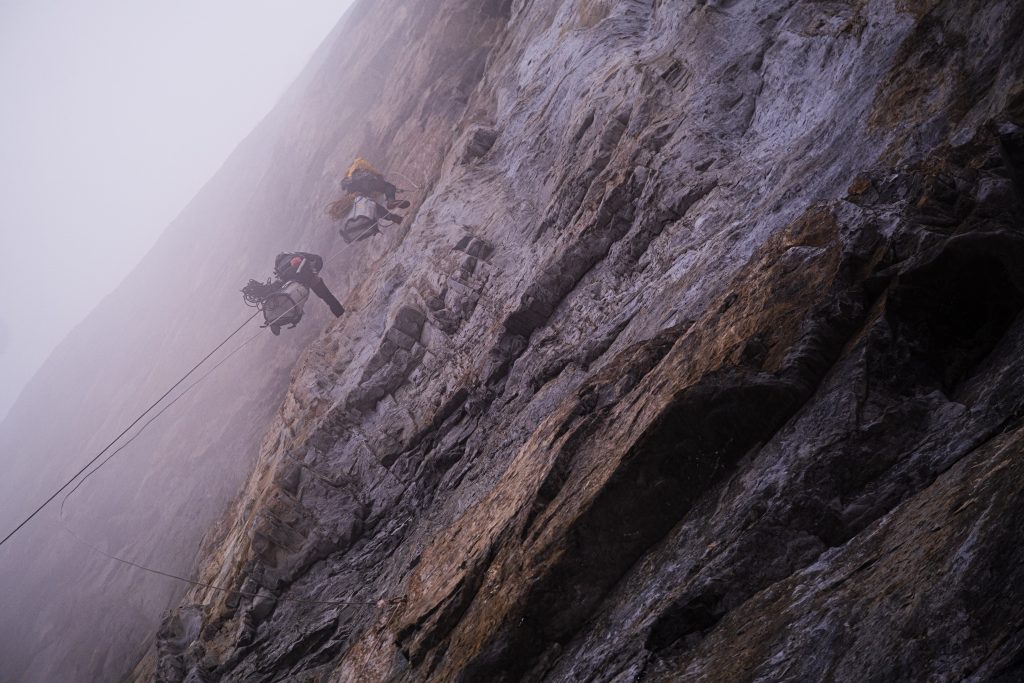 Jacopo e Barbara su Odyssee. Foto Babsi, Jacopo and Alpsolut Pictures