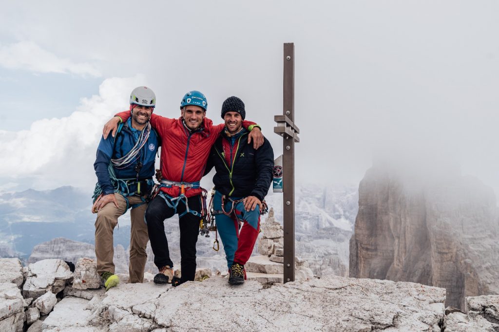 Alessandro Baù, Claudio Migliorini e Nicola Tondini su Space Vertigo - Pavana Matteo 